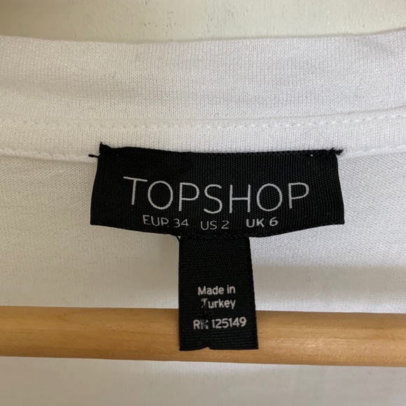 Pretty Topshop corset tee - Picture 4 of 5